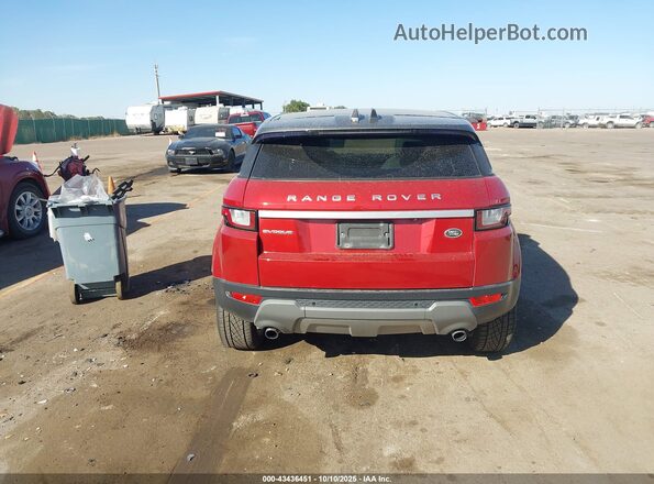 SALVR2RX4JH279777 2018 LAND ROVER RANGE ROVER EVOQUE Красный 
