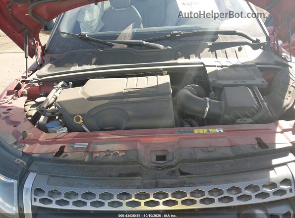 SALVR2RX4JH279777 2018 LAND ROVER RANGE ROVER EVOQUE Красный Вид сзади