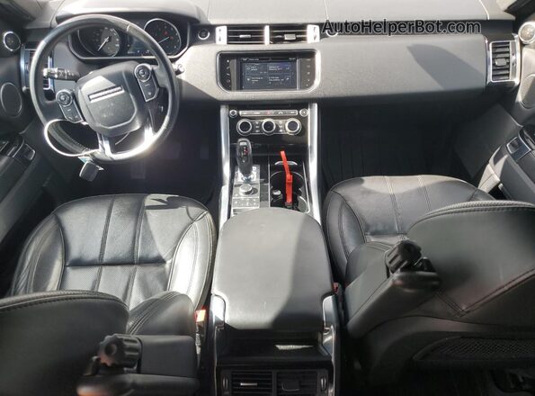 SALWR2PF9GA116882 2016 LAND ROVER RANGE ROVER Белый Вид щитка приборов