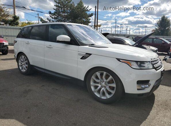 SALWR2PF9GA116882 2016 LAND ROVER RANGE ROVER Белый Вид спереди