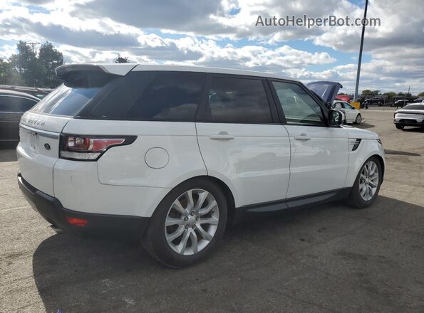 SALWR2PF9GA116882 2016 LAND ROVER RANGE ROVER Белый Передняя правая четверть