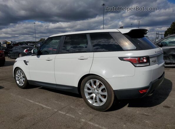 SALWR2PF9GA116882 2016 LAND ROVER RANGE ROVER Белый Задняя правая четверть