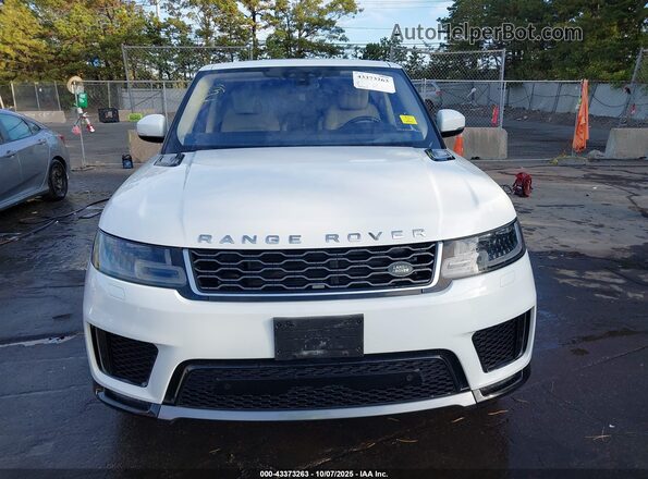 SALWR2RV6KA834743 2019 LAND ROVER RANGE ROVER SPORT White Widok wnętrza z tyłu