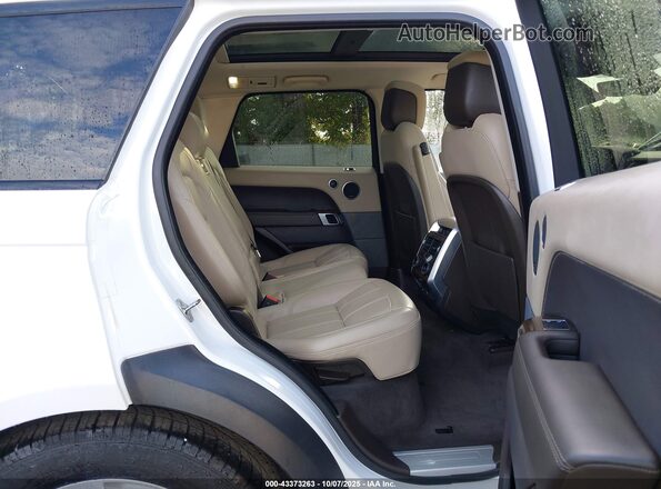 SALWR2RV6KA834743 2019 LAND ROVER RANGE ROVER SPORT White Widok naklejki z numerem VIN