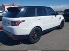 2018 Land Rover Range Rover Sport Hse Белый vin: SALWR2RVXJA411789
