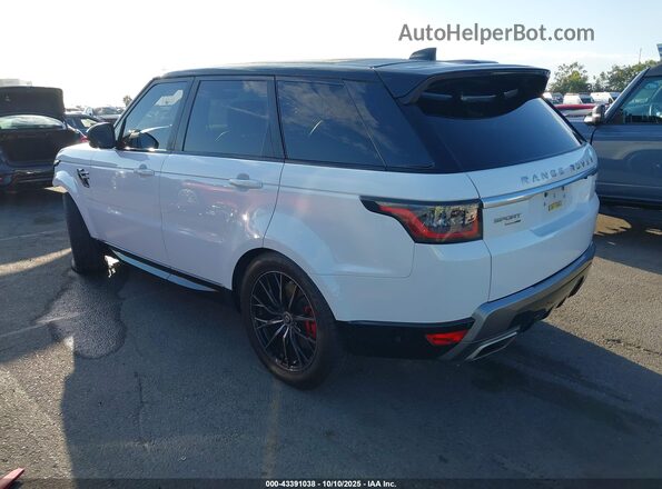 SALWR2RVXJA411789 2018 LAND ROVER RANGE ROVER SPORT Белый Задняя левая четверть