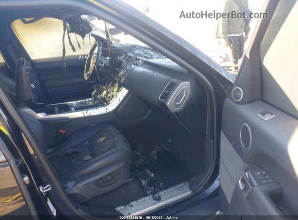 SALWR2SE6MA766537 2021 LAND ROVER RANGE ROVER SPORT Black Widok wnętrza z przodu
