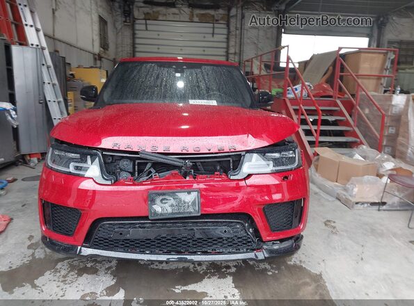 SALWR2SU6LA707963 2020 LAND ROVER RANGE ROVER SPORT Красный Вид щитка приборов