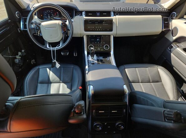 SALWR2SU9MA781203 2021 LAND ROVER RANGE Черный Вид панели приборов