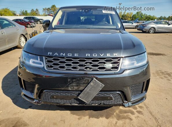 SALWR2SU9MA781203 2021 LAND ROVER RANGE Черный Вид спереди