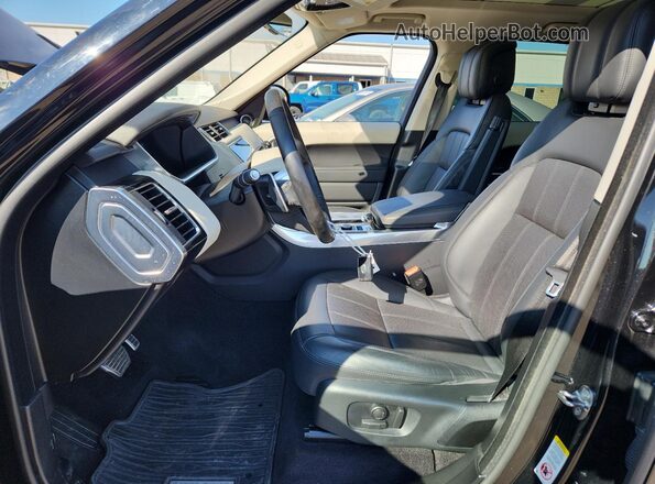 SALWR2SU9MA781203 2021 LAND ROVER RANGE Черный Вид салона спереди