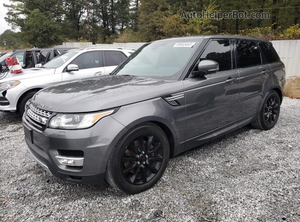 SALWR2VF5GA546606 2016 LAND ROVER RANGE Угольный Передняя левая четверть