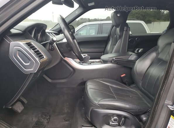 SALWR2VF5GA546606 2016 LAND ROVER RANGE Угольный Вид салона спереди