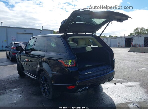 SALWS2RU3MA794569 2021 LAND ROVER RANGE ROVER SPORT Черный Задняя левая четверть
