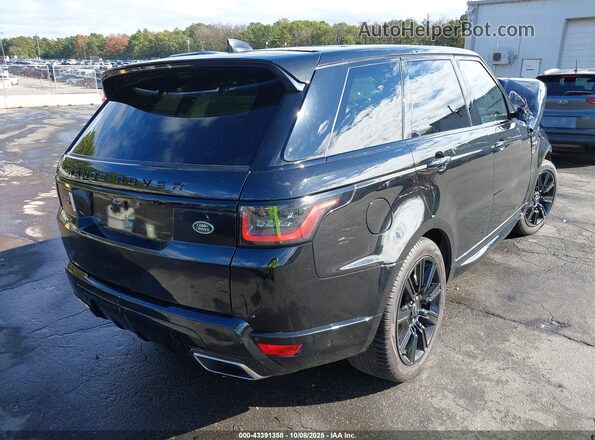 SALWS2RU3MA794569 2021 LAND ROVER RANGE ROVER SPORT Черный Задняя правая четверть