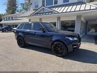 2017 Land Rover Range Rover Sport 5.0l V8 Supercharged Autobiography Blue vin: SALWV2FE3HA142612