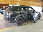 2018 Land Rover Range Rover Sport Hse Dynamic Черный vin: SALWV2SV0JA197336
