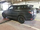 2018 Land Rover Range Rover Sport Hse Dynamic Черный vin: SALWV2SV0JA197336