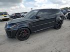 2021 Land Rover Range Rover Sport Svr Black vin: SALWZ2RE0MA750260