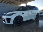 2022 Land Rover Range Rover Sport Svr White vin: SALWZ2RE6NA244093