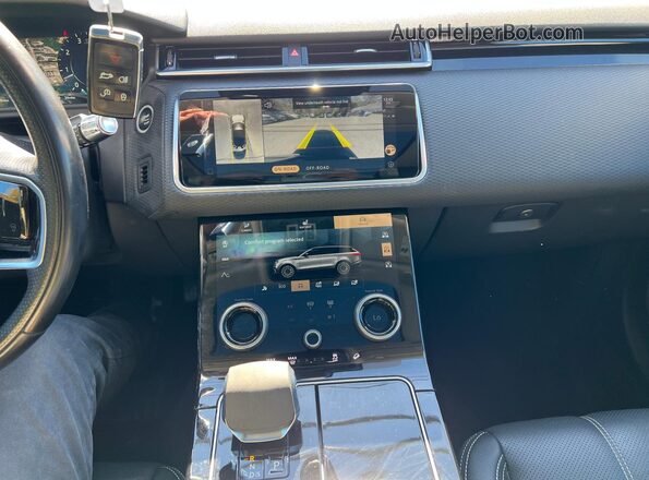 SALYJ2EU4MA312970 2021 LAND ROVER RANGE Black Вид задніх сидінь