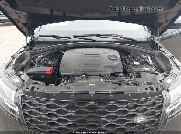 SALYJ2EX0NA345590 2022 LAND ROVER RANGE ROVER VELAR Черный Вид сзади