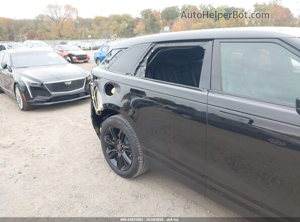 SALYJ2EX0NA345590 2022 LAND ROVER RANGE ROVER VELAR Черный Вид спереди