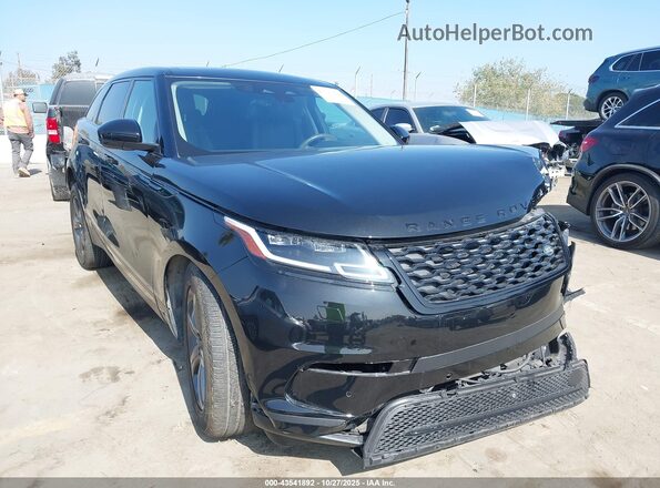 SALYJ2EX3MA315840 2021 LAND ROVER RANGE ROVER VELAR Черный Передняя правая четверть