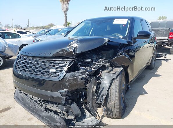 SALYJ2EX3MA315840 2021 LAND ROVER RANGE ROVER VELAR Черный Передняя левая четверть