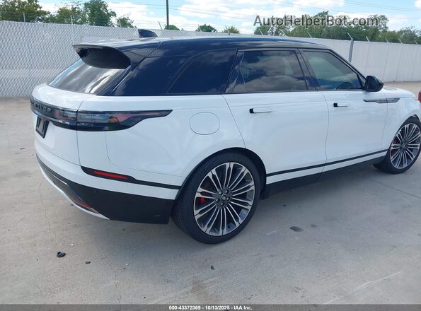 SALYL2EX1SA800632 2025 LAND ROVER RANGE ROVER VELAR Белый Задняя правая четверть