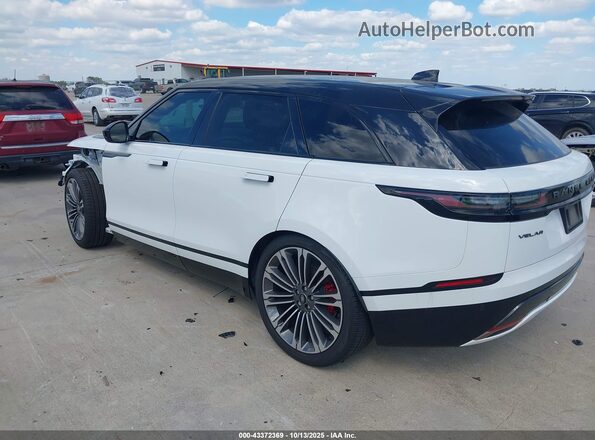 SALYL2EX1SA800632 2025 LAND ROVER RANGE ROVER VELAR Белый Задняя левая четверть