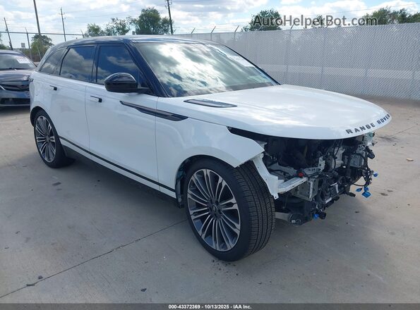 SALYL2EX1SA800632 2025 LAND ROVER RANGE ROVER VELAR Белый Передняя правая четверть