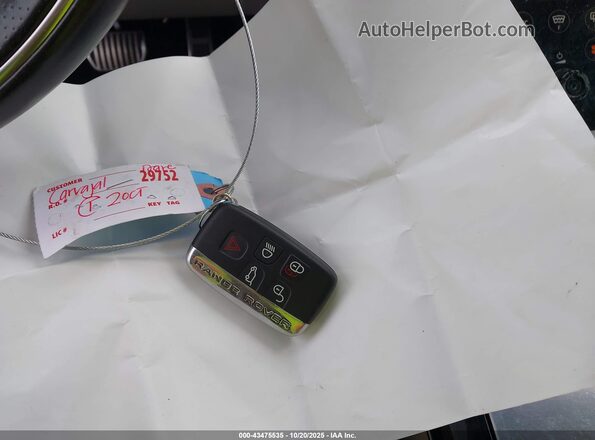 SALYL2EX6KA210622 2019 LAND ROVER RANGE ROVER VELAR Black Dashboard view