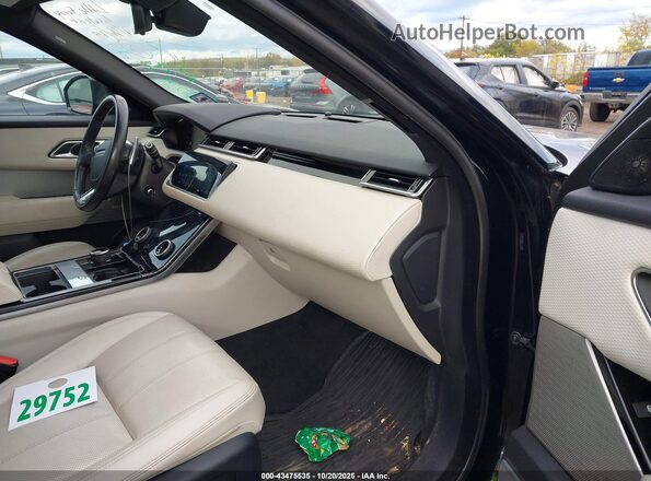 SALYL2EX6KA210622 2019 LAND ROVER RANGE ROVER VELAR Black Front interior view