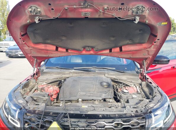 SALYL2EX8KA217393 2019 LAND ROVER RANGE ROVER VELAR Red უკანა ხედი