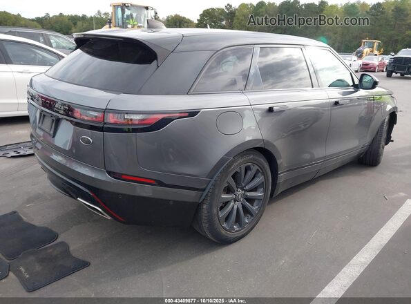 SALYM2RV1JA740596 2018 LAND ROVER RANGE ROVER VELAR Серый Задняя правая четверть