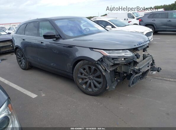 SALYM2RV1JA740596 2018 LAND ROVER RANGE ROVER VELAR Серый Передняя правая четверть