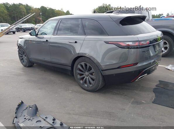 SALYM2RV1JA740596 2018 LAND ROVER RANGE ROVER VELAR Серый Задняя левая четверть