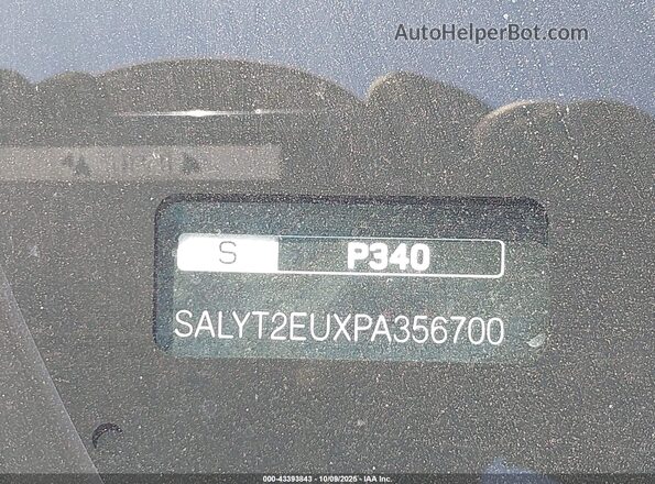 SALYT2EUXPA356700 2023 LAND ROVER RANGE ROVER VELAR Белый Вид подкапотного пространства