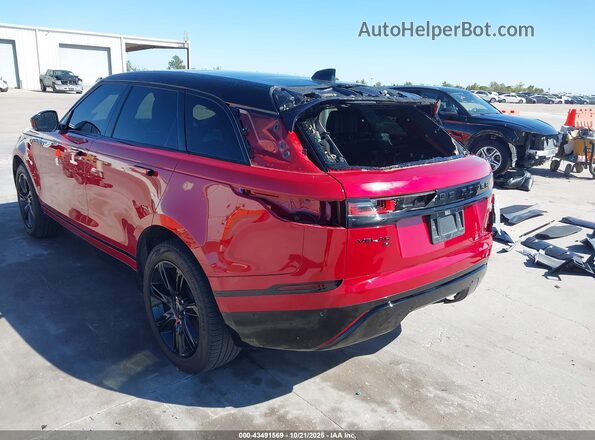 SALYT2EX8MA322888 2021 LAND ROVER RANGE ROVER VELAR Красный Задняя левая четверть