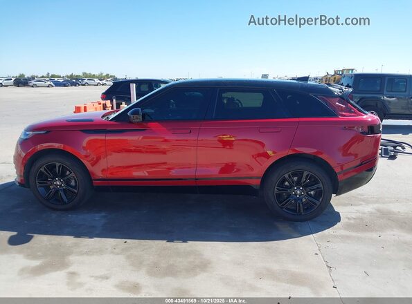 SALYT2EX8MA322888 2021 LAND ROVER RANGE ROVER VELAR Красный 