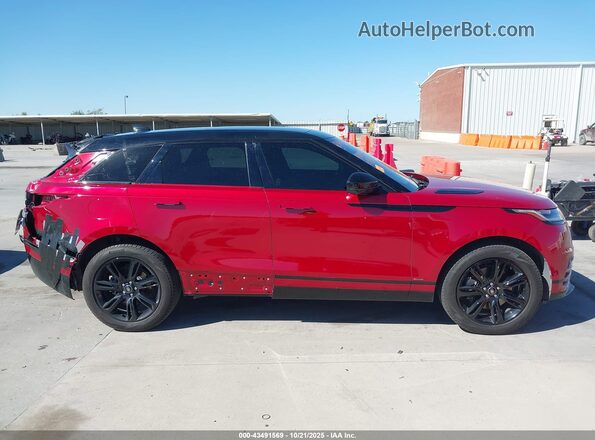 SALYT2EX8MA322888 2021 LAND ROVER RANGE ROVER VELAR Красный Панорамный вид салона 360°