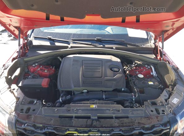 SALYT2EX8MA322888 2021 LAND ROVER RANGE ROVER VELAR Красный Вид сзади