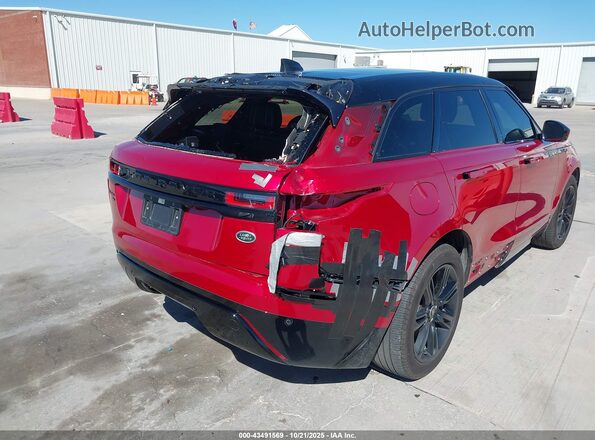 SALYT2EX8MA322888 2021 LAND ROVER RANGE ROVER VELAR Красный Вид спереди