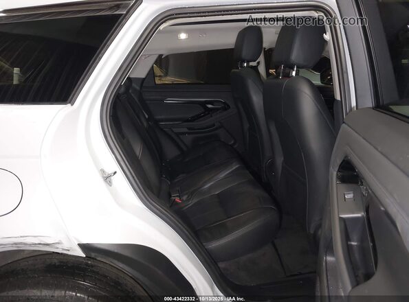 SALZJ2FX4LH028872 2020 LAND ROVER RANGE ROVER EVOQUE White Vista de la etiqueta del VIN