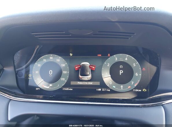 SALZL2FX8RH240192 2024 LAND ROVER RANGE ROVER EVOQUE White უკანა სავარძლების ხედი