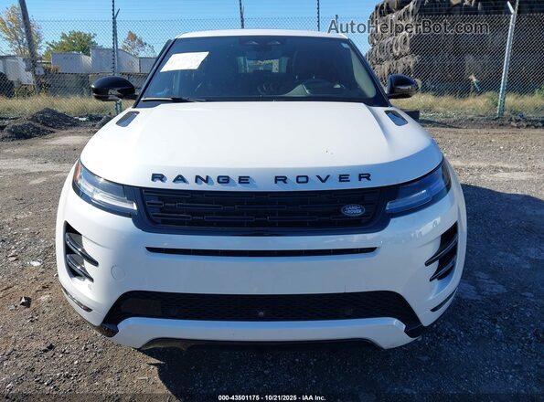 SALZL2FX8RH240192 2024 LAND ROVER RANGE ROVER EVOQUE White ხელსაწყოთა პანელის ხედი