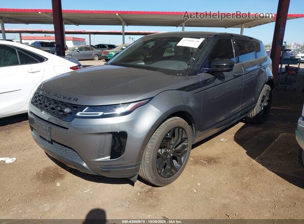 SALZP2FX6LH005639 2020 LAND ROVER RANGE ROVER EVOQUE Black Առջևի ձախ երեք քառորդ տեսարան