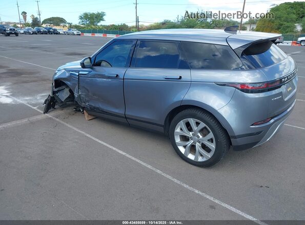SALZP2FX7MH137990 2021 LAND ROVER RANGE ROVER EVOQUE Gray Задня ліва чверть