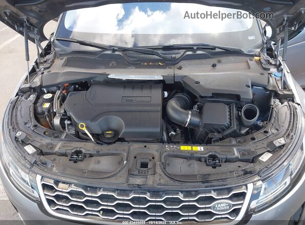 SALZP2FX7MH137990 2021 LAND ROVER RANGE ROVER EVOQUE Gray Вид ззаду